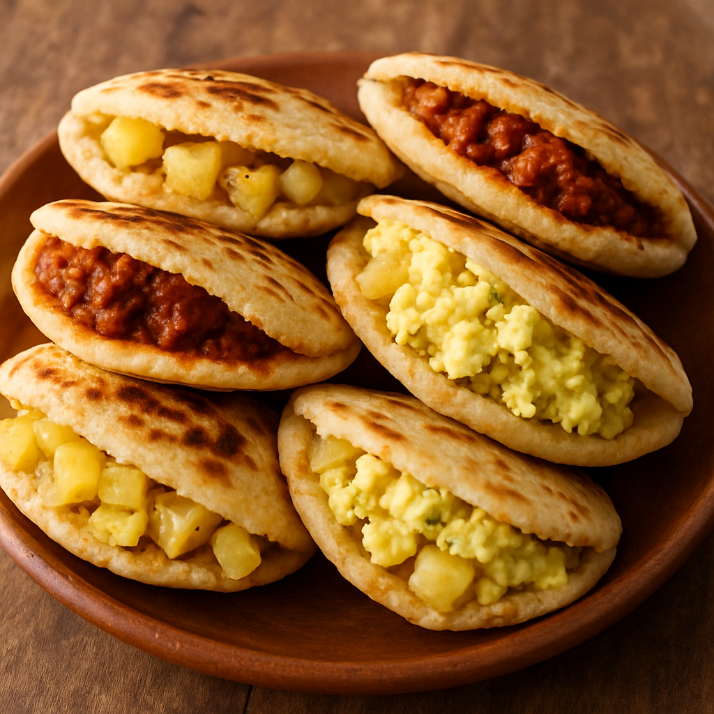Deliciosas gorditas con diferentes rellenos